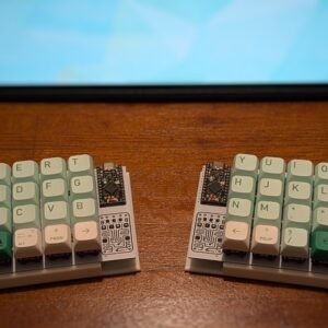 Biba40 Forest Green Keycaps