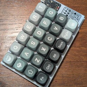 Biba40 Green Gradient Keycaps