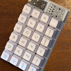 Biba40 White Keycaps